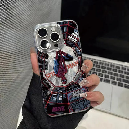 Spider-Man Feather Texture iPhone Case