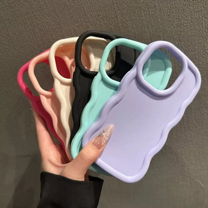 Soft Candy Curly Wave Phone Case