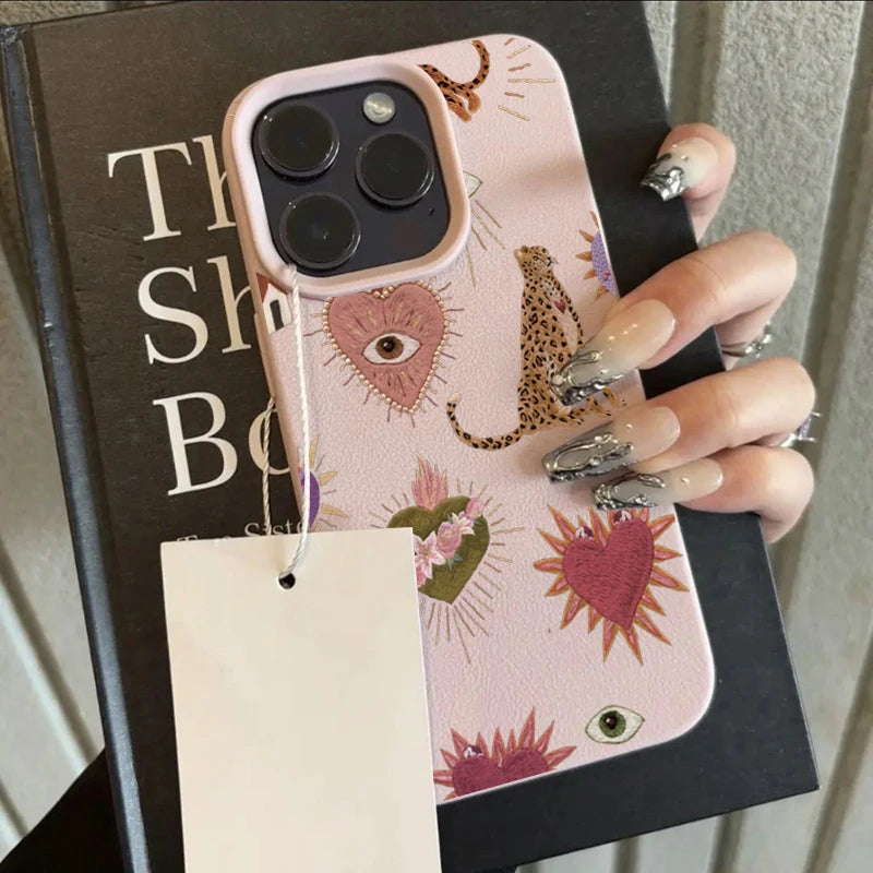 Personalized Leopard Lichee Pattern Phone Case