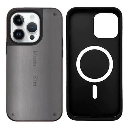 Fashion Imitation Denim Mirror Hard Phone Case