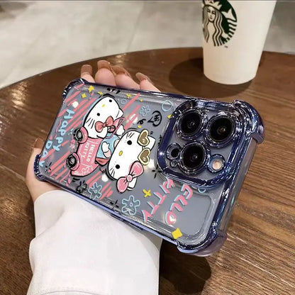 Hello Kitty Plating TPU Phone Case
