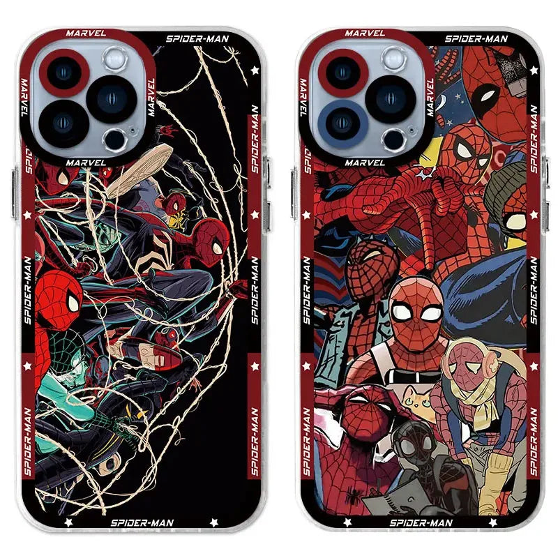 Spider-Man Clear Silicone Case