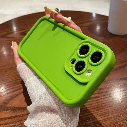 Soft Solid Color Shockproof Phone Case New