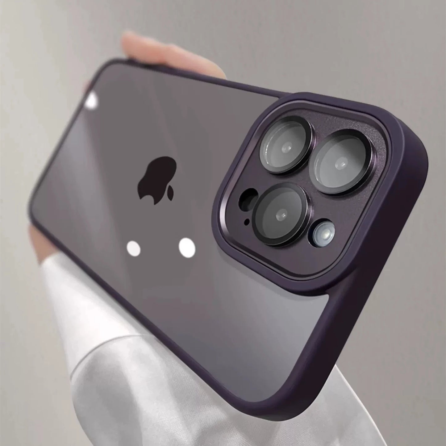 Luxury Metal Camera Protection Phone Case