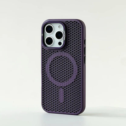 Honeycomb Cooling Magnetic iPhone Case