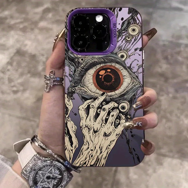 Scary Devil Eye Pattern Phone Case