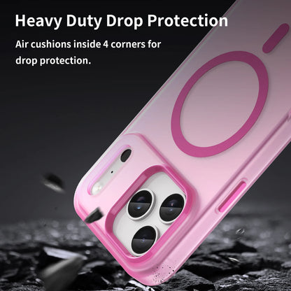 Matte Candy Transparent Shockproof Magsafe Phone Case