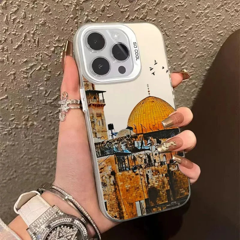 Building Silhouette Design Print Phone Case