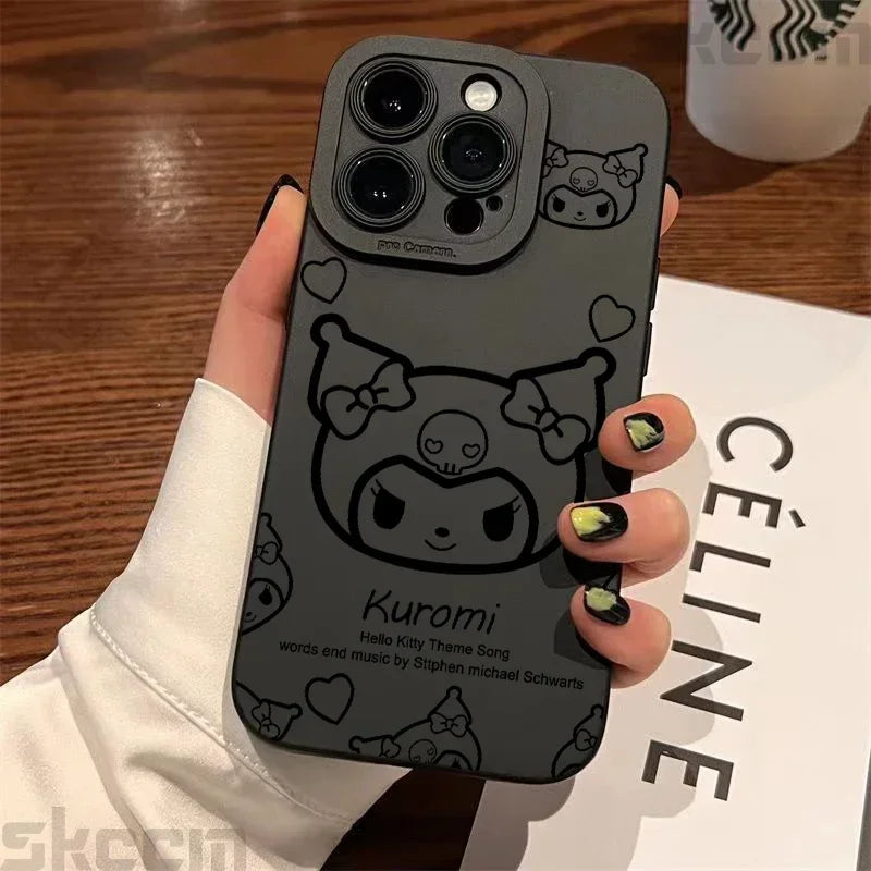 Kuromi Cartoon Phone Case for iPhone