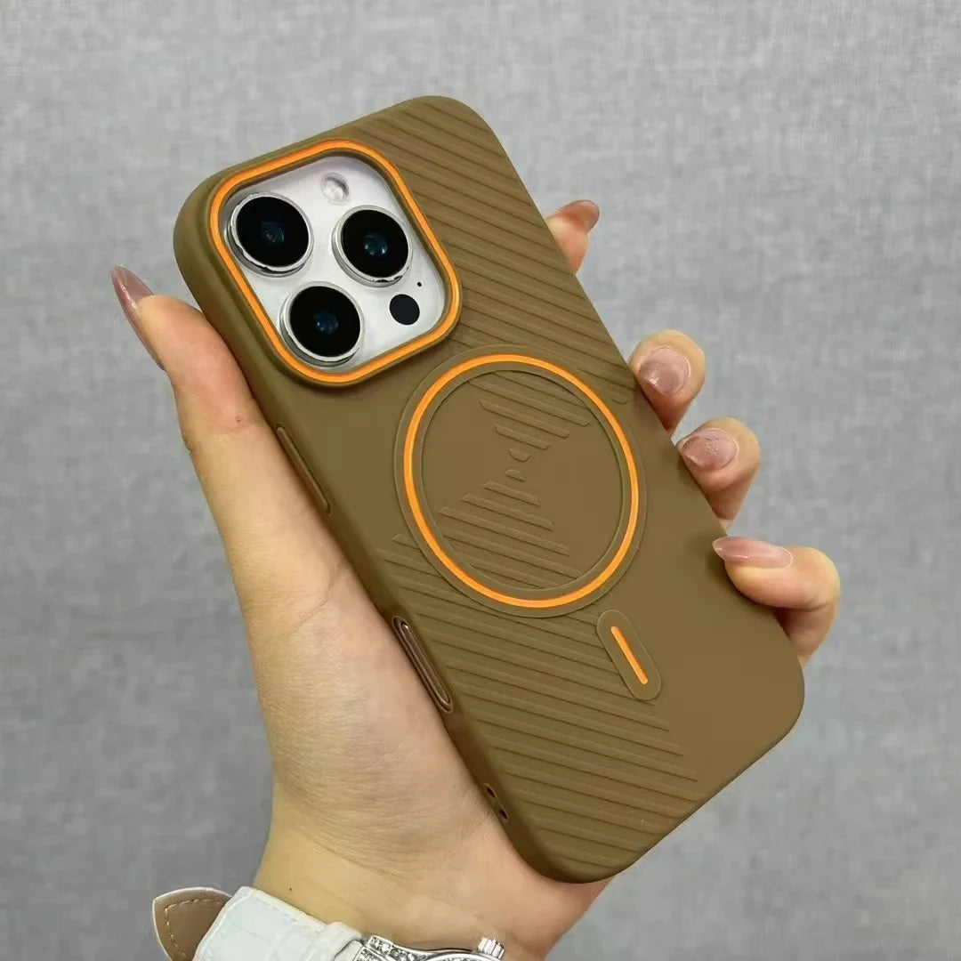 Ultrathin Hit Color Magnetic Phone Case