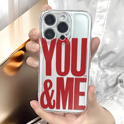 Women Simple Luxury Clear Case Phone Case