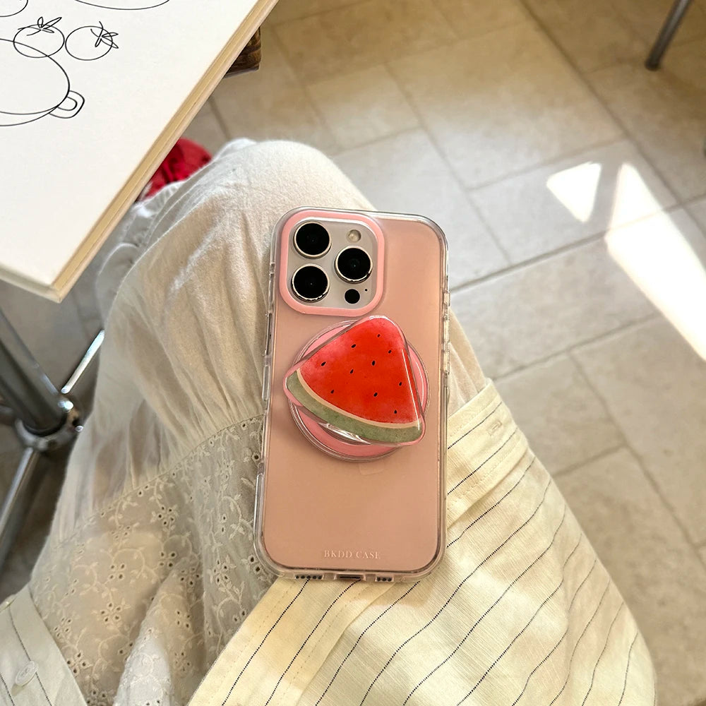 Cute Pear Watermelon Grape Fruit Magnetic Phone Cases