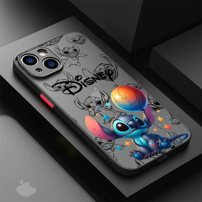 Disney Stitch Shockproof Phone Case for iPhone