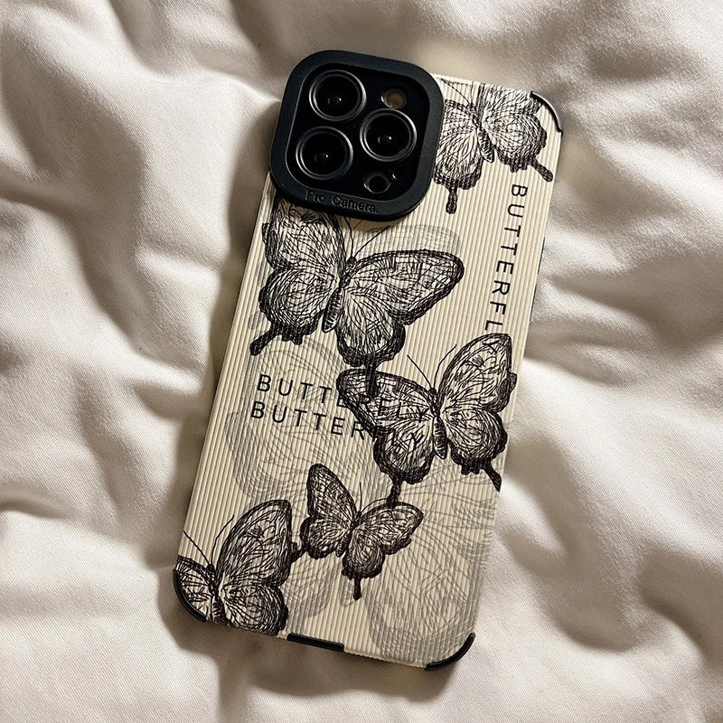 Fashion Retro Butterfly Phone Case