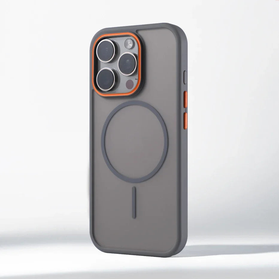 Matte Translucent Magnetic Phone Case
