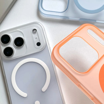 Ultra Thin Frosted PC Hard For Magsafe Magnetic Phone Case