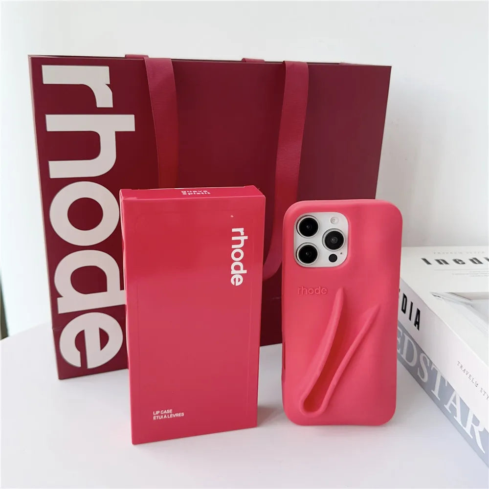 Rhode Protect Set Gift Shopping Bag iPhone Case