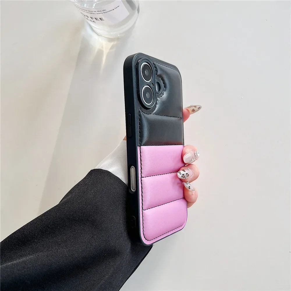 Luxury Down Jacket Puffer Phone Case