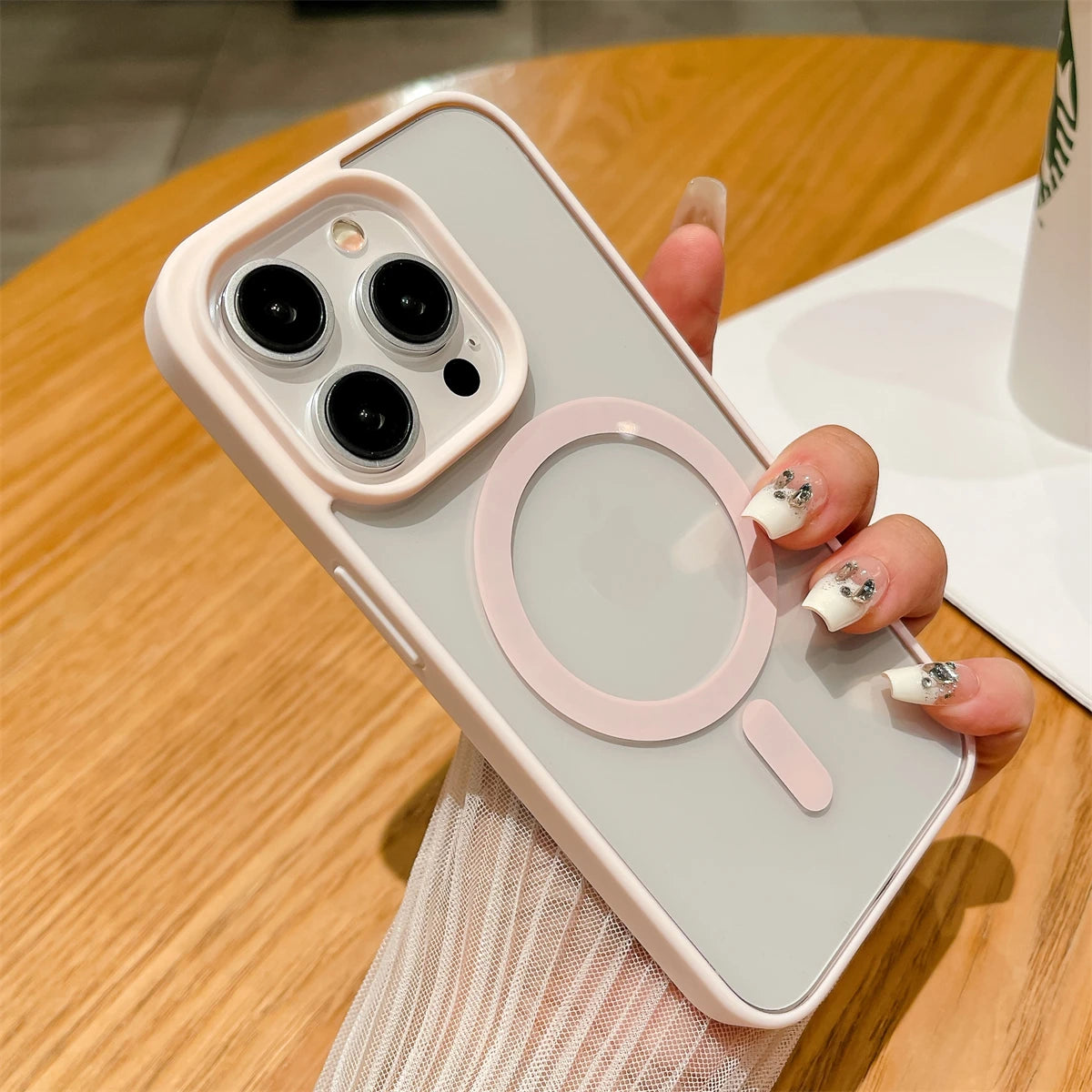 Luxury Shockproof Magsafe Wireless Charge Phone Case