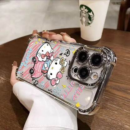 Hello Kitty Plating TPU Phone Case
