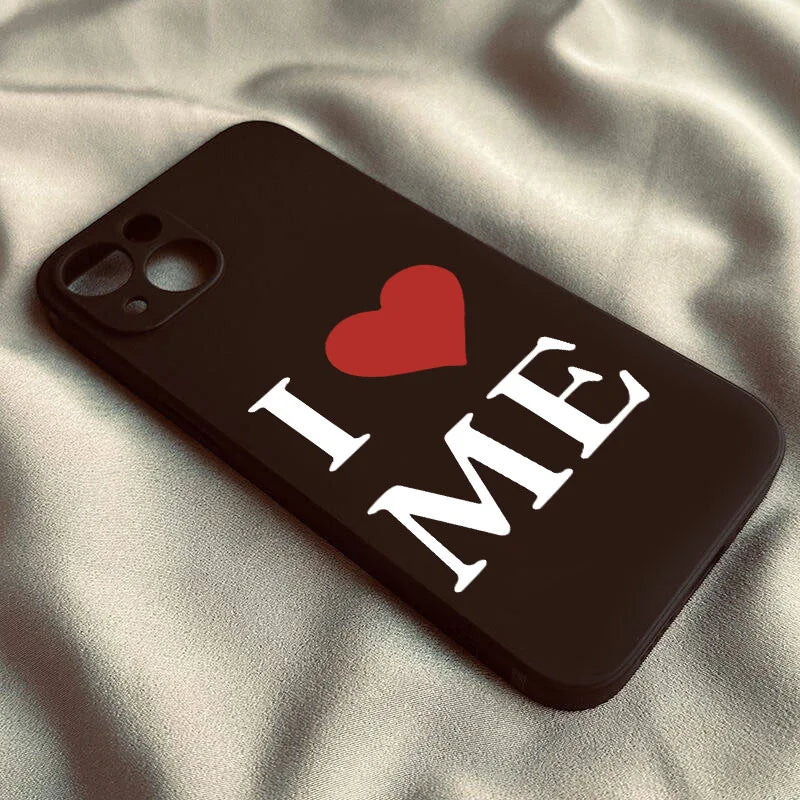 Ins American Classic Style Letter Phone Case