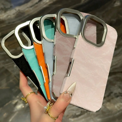 Luxury Leather Cortex Phone Cases