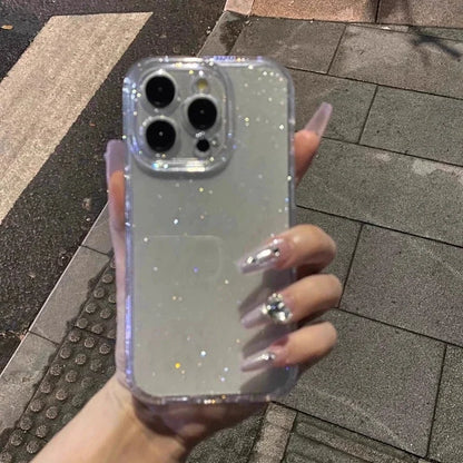Soft Glitter Transparent Phone Case