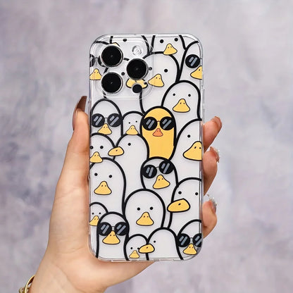 Angry Cat Clear Case for iPhone