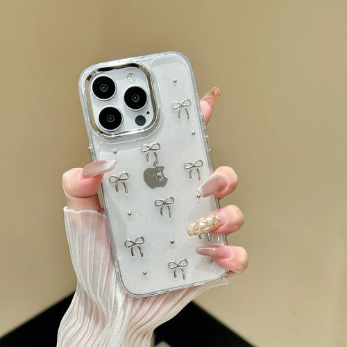 Luxury Bling Glitter Bow Phone Case