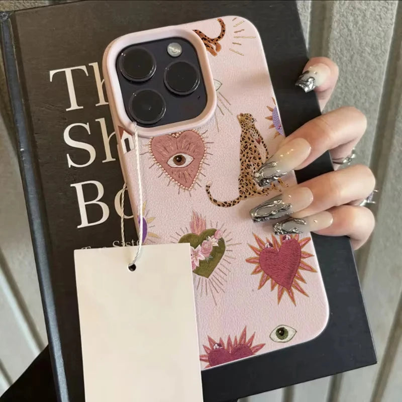 Personalized Leopard Lichee Pattern Phone Case