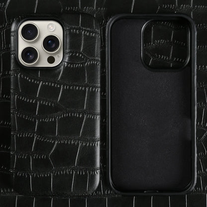 New Luxury Crocodile Leather Phone Case
