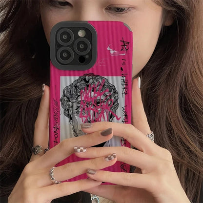 Fashion Art Aesthetic David Silicone Phone Case