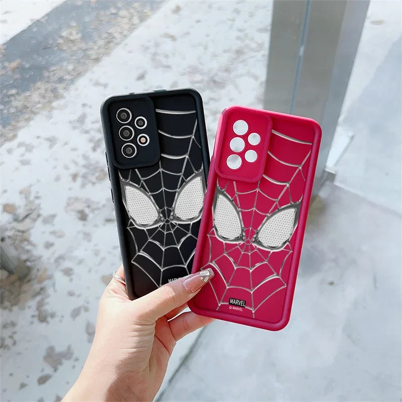 Phone Case Cool Spider-Man Eyes Silicone 3D Cute New Design
