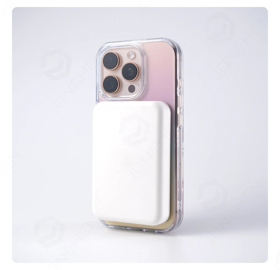 For Magsafe Gradient Clear Laser Aurora Phone Case