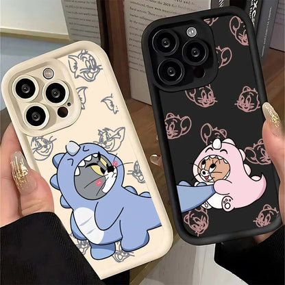 Cartoon Tom and Jerry Couple Phone Case New
