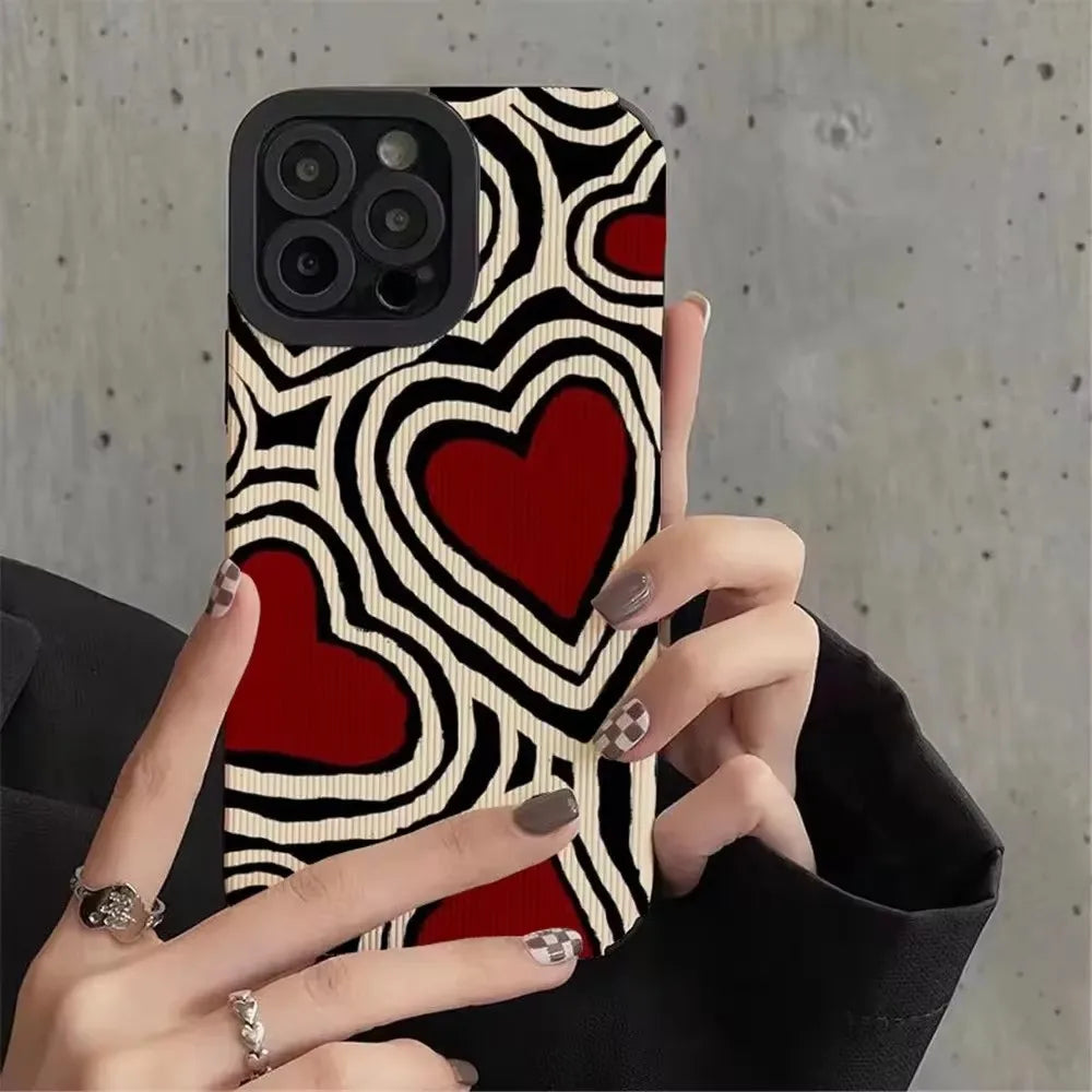 Fashion Zebra Art David Snake Silicone Phone Case