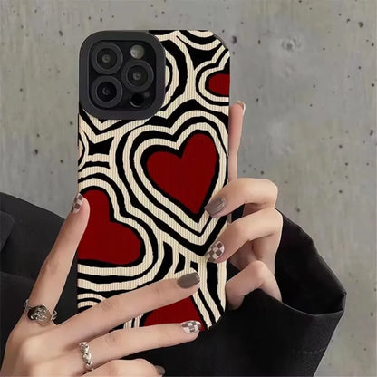 Fashion Zebra Art David Snake Silicone Phone Case
