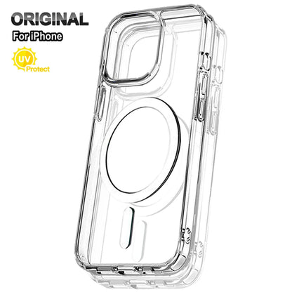 Magnetic Attraction Clear Original Phone Case