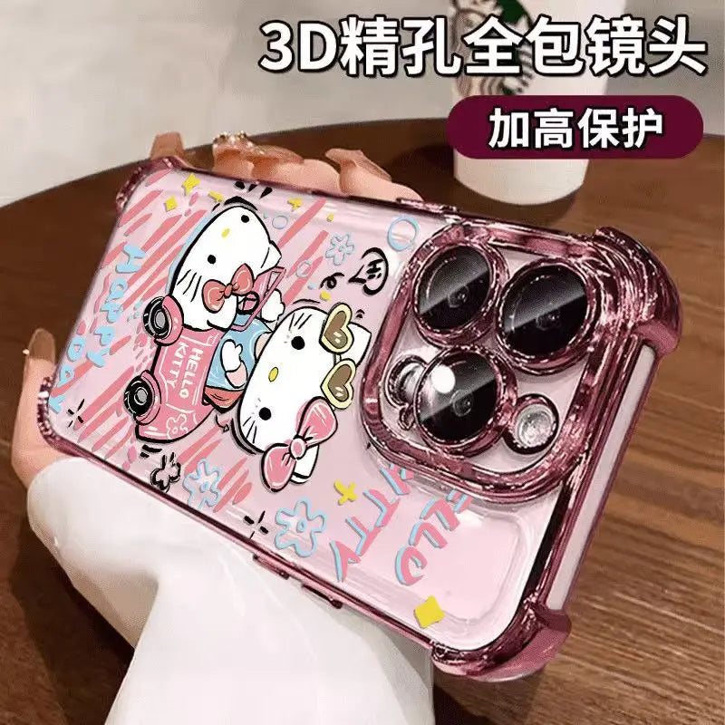 Hello Kitty Plating TPU Phone Case