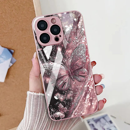 Butterfly Leopard Print Phone Case