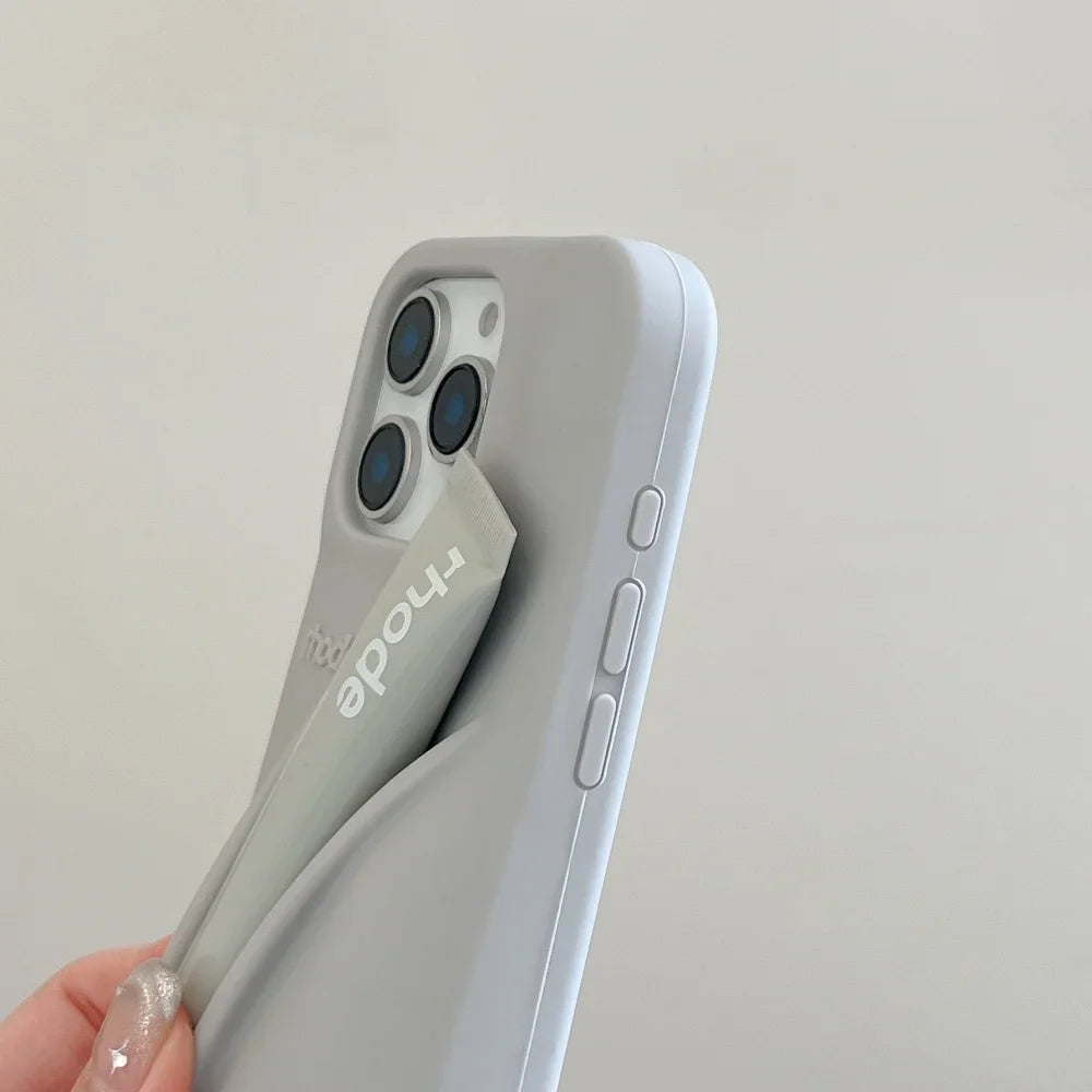 Full Set Rhode With Lip Gloss and Box iPhone Case