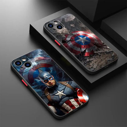 Marvel Captain America Phone Case for iPhone
