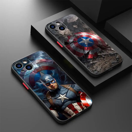 Marvel Captain America Phone Case for iPhone
