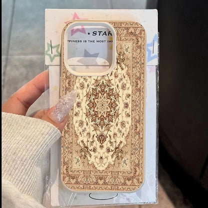 Retro Ethnic Totem Design Lichee Pattern Phone Case