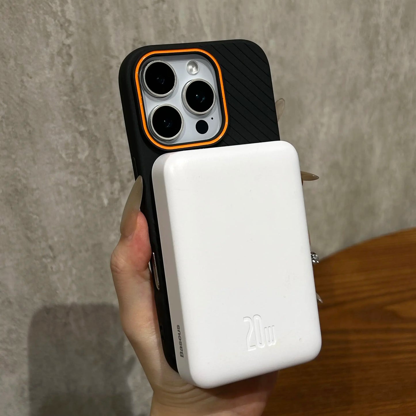 Ultrathin Hit Color Magnetic Phone Case