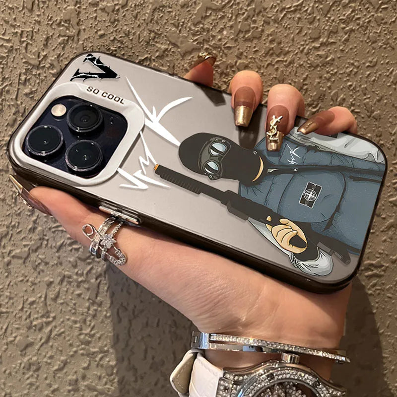 Matte Hard Bumper iPhone Case