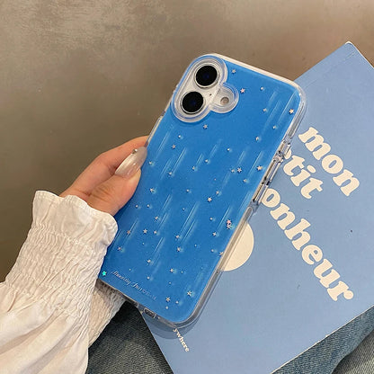 Fashion Meteor Shower Shining Glitter Shockproof Bumper Phone Case