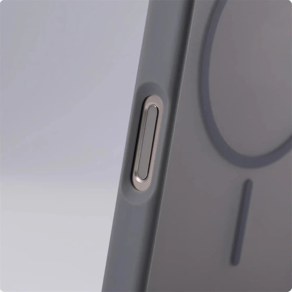 Matte Translucent Magnetic Phone Case