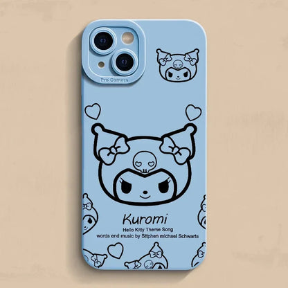 Kuromi Cartoon Phone Case for iPhone