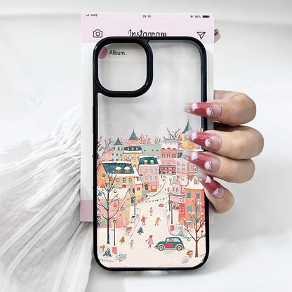 Merry Christmas Beautiful Winter Snow Phone Case